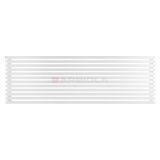 Arbiola Gorizont Ritmo H 2200-40-12 секций белый горизонтальный радиатор c боковым подключением