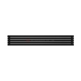 Arbiola Gorizont Liner H 2000-36-05 секции черный горизонтальный радиатор c боковым подключением