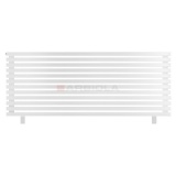 Arbiola Gorizont Ritmo HZ 2000-40-12 секций белый горизонтальный радиатор c боковым подключением (на ножках)