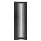 Arbiola Compact H 1500-63-12 секции черный вертикальный радиатор c боковым подключением